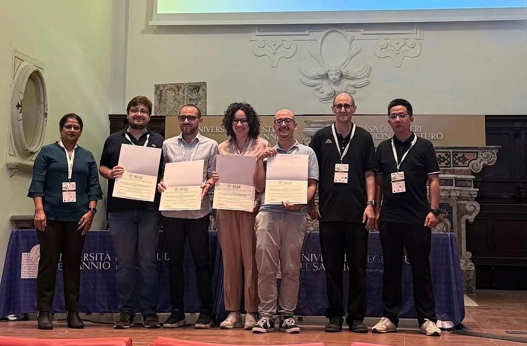 Picture of the award ceremony.